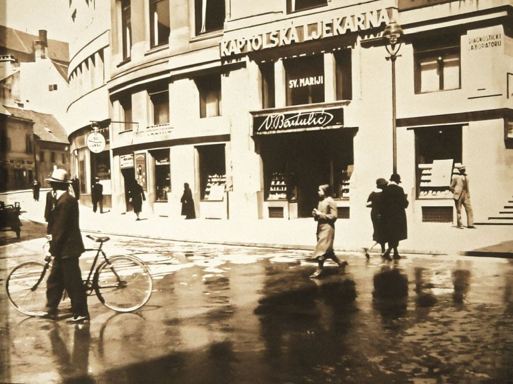 Tkalčićeva ulica 1938. godine, početak